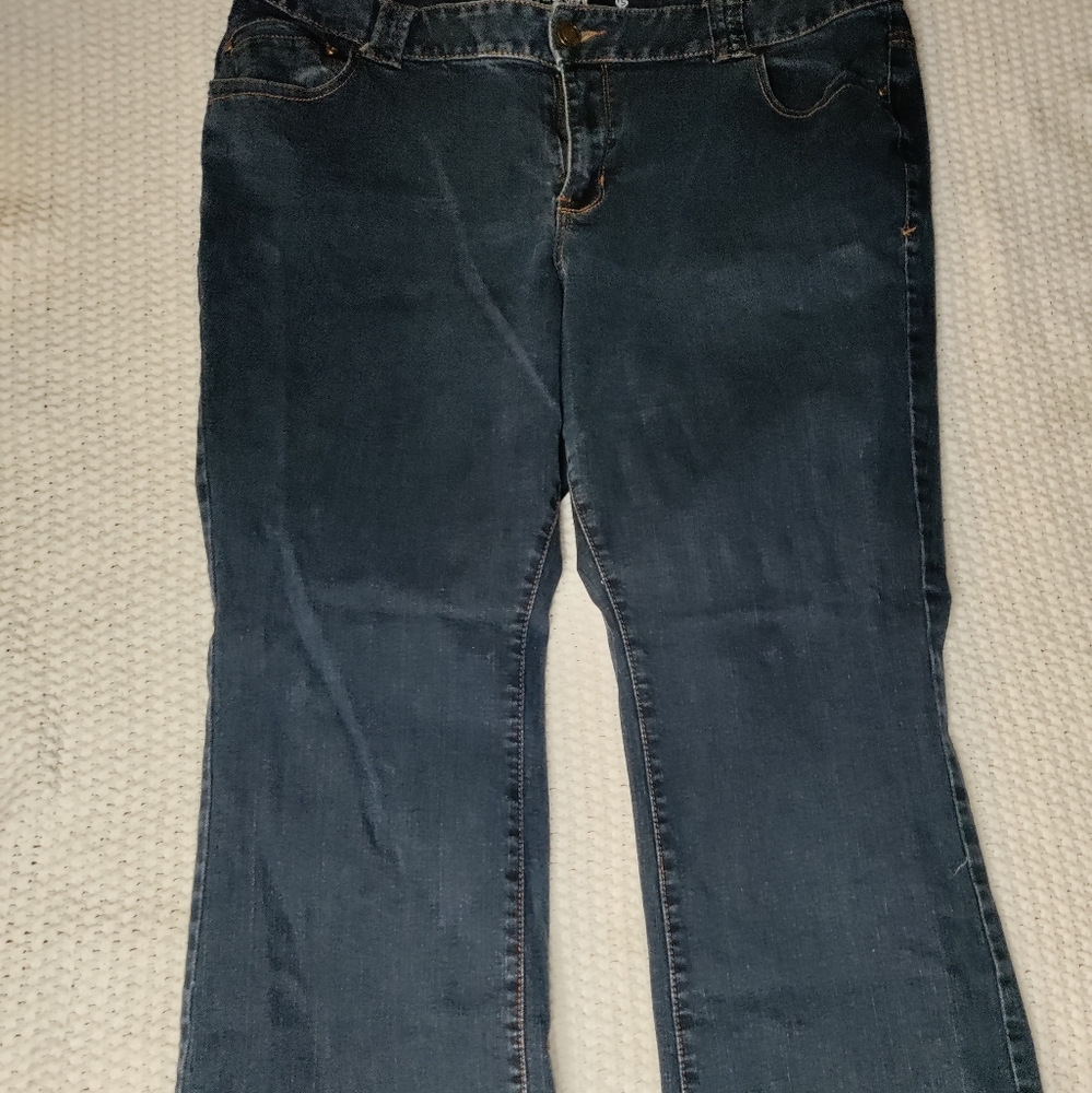 LANE BRYANT BOOT CUT JEANS